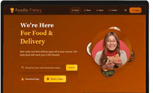 Foodie Frenzy Website