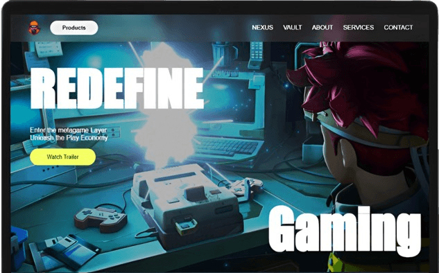 Fully Responsive Gaming Website